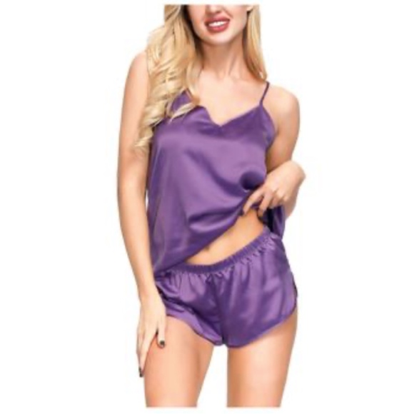 E & E CO LTD. Accessories - NWT INK + IVY Women S Woven Satin Cami Sleep Set 2pc.